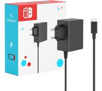 Charger For Switch Console 45w Ac Adapter Fast Charging With 1.5m/5ft Cable For Switch Console/Switch Lite/Switch Oled/Switch Deck Dock/Switch Pro Controller,Support Tv Mode