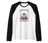 Charger Mes Cristaux avec la Carte de Tarot Pure Spite Skeleton Manche Raglan