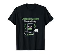 Charger Mon téléphone me remplit d'humour Joy IT T-Shirt