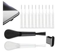 Charger Port Cleaning Kit - Professional Tool Set | Anti-Static Brushes & Precision Picks with Dust Plugs for Phone, Tablet, Laptop Charging Ports and Electronic Care Maintenance