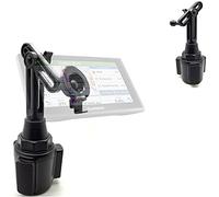 ChargerCity Height Adjustable Car Cup Holder Mount for Garmin Drive DriveSmart 51 52 53 54 55 56 57 58 60 60LM 60LMT 61 61LM 61LMTS 65 65LMT 66 67 68LMT 70 70LMT LM LMT GPS
