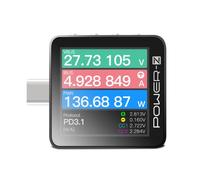ChargerLAB Power-Z KM003C Testeur de charge rapide USB-C portable PD3.1 QC5.0 voltmètre numérique et ampèremètre testeur de banque d'alimentation