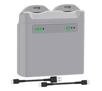 Charges de batterie bidirectionnelles faciles à transporter avec double charge et bloc d'alimentation - Centre de charge efficace à deux voies pour hub bidirectionnel