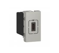 CHARGEUR 1 MODULE 1 USB C 1.5A 7.5W ALU LEGRAND 079389