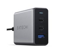 Chargeur 100W PD avec 2 Ports USB-C et USB-A Compact Gris