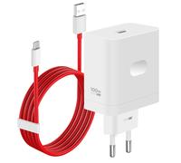 OnePlus Chargeur SUPERVOOC 100W 1 port USB-C charge rapide câble inclus Blanc