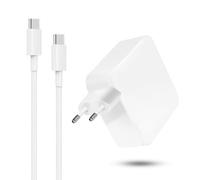 Chargeur 100W USB C Ordinateur Portable Compatible avec Mac Book Pro 16, 15, 14, 13 Pouces, Mac Book Air 13 Pouces, iPad Pro 2021/2020/2019/2018, avec 1.8M USB C Câble Adaptateur Alimentation