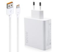 Chargeur 120 W avec câble USB C pour Xiaomi Redmi Note 14 13 12 11 Pro