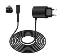 Chargeur 12V 0.4A pour Braun Électrique Rasoir Séries 9/7/6/5/4/3/2/1, Câble Alimentation Rasoir Braun, Cordon Rasoir Braun Protection contre les courts-circuits, Cordon 1M