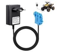Chargeur 12V Compatible avec Peg Perego Adaptateur Secteur Voiture Électrique Enfant pour John Deere Gator XUV Polaris Outlaw RZR 900, Indicateur LED Câble 2M Recharge Rapide et Sécurisée