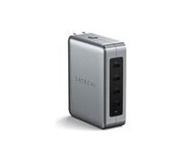 Satechi Chargeur 145W USB-C - 4 ports USB-C GaN (2x PD 3.1, 2x PD 3.0) - Gris