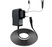 Chargeur 15V 0.36A Compatible avec Philips, Câble de Charge HQ8505 pour Rasoir Série 3000 5000 7000 9000, Voyant LED, Sécurité et Protection pour Tondeuse et Rasoir