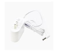 Chargeur 19V 0,6a, Compatible Avec Bissell, Compatible Avec SpinWave, Adaptateur D'alimentation De Remplacement For Aspirateur Robot(US Plug White)