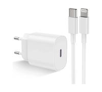 Chargeur 20W incl. Câble de charge Lightning pour Apple iPhone