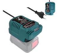 Chargeur 220 V pour batterie d'outils Bosch PBA/PSB/PSR 18 V Vert | Chargeur AL1830 CV de rechange pour batterie Bosch 18 V maison et jardin Gardena avec indicateur LED (pas de batterie)