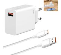Chargeur 33W pour Xiaomi, Chargeur Rapide avec Câble USB C de 2M pour Xiaomi 13 12 Pro 11, Pad 6, Pad 5, 11 Lite, 11, Redmi Note 13, 12, 11, 11S, 10T, Mi 10T, 10, POCO X6, F3, M5, X5