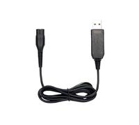 Chargeur 4,3 V 70 mA, compatible avec Philips Oneblade QP2520 MG3740 A00390, câble d'alimentation et câble de charge de remplacement for tondeuse électrique(USB Plug)