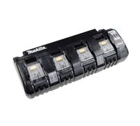 Makita DC18SF Chargeur pour 4 batteries 14,4V - 18V Li-Ion