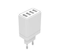 Chargeur 4 USB A 5.4A FastCharge Blanc Bigben