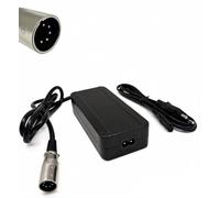 Chargeur 42 V 2 A pour TranzX BL03 BL05 BL07, connecteur XLR 5 broches, chargeur de rechange pour batterie au lithium 36 V vélo électrique