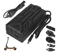 Chargeur 42 V-58,8 V 3 A pour Kukirin G2/G2 Master/G3/G3 Pro, Joyor Y10 | Chargeur rapide universel pour scooter électrique Ninebot Max G30/F2 Pro D/E3 Pro D 36 V (10S Li-ion) à 52 V (14S Li-ion)