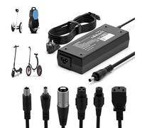 Chargeur 42V 2A pour Scooter électrique, câble de Charge pour Hoverboard, Alimentation Secteur pour vélo, Chargeur pour vélo électrique avec 6 Ports, Charge pour Batterie d'hoverboard pour Scooter