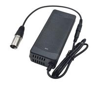 Chargeur 42V 3A, For Chargeur De Batterie Au Lithium 36V, Pack Plug 3P XLR Connecteur De Haute Qualité(Dock add AU adapter)