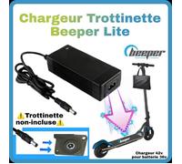 Chargeur 42v Beeper Lite pour trottinette électrique Beeper Lite 36v [chargeur 42v pour batterie 36v]