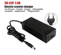 Chargeur 42v DC pour trottinettes électrique en 36v Etwow, Go ride , Kugoo , Urbanglide , wispeed , wegoboard , Megawheels Cable