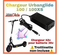 Chargeur 42v Urbanglide 100 100XS pour trottinette lectrique Urbanglide 36v chargeur 42v pour batterie 36v ALIMENTAIRE