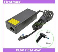 Chargeur 45W 19.5V 2.3l'autorisation pour adaptateur d'ordinateur portable HP,pour ProPle11 EE G1 Nip430 440 450 455 G3 G4 G5 G6,400 446 G3 470 G4 G5,alimentation électrique EU Power Cord