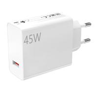 Chargeur 45W pour Xiaomi Redmi Note 14 Pro 5G, Charge Turbo Adaptateur de Chargeur Mobile Rapide Charge Plug pour Xiaomi Poco X7 M7 Pro M6 Mi Pad 7 6 5 Redmi K80Pro, Adaptateur Uniquement