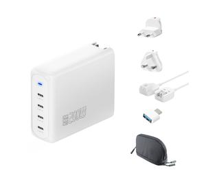 Chargeur 4smarts GaN Flex Pro 200 W 4 USB-C édition voyage