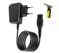 Chargeur 5.5V Compatible avec Karcher WV50, WV60, WV70, WV2, WV1 Plus, WV-2 Plus, WV-2 Premium, WV5, WV5 Plus N, WV Black Edition, Adaptateur Secteur avec Câble de 1.5m, Chargeur Nettoyeur Lave Vitres