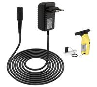 Chargeur 5.5V pour Nettoyeur de Fenêtres Compatible avec Kärcher WV2 WV5 Premium WV6 WV60 WV70 WV75 WV60 Plus WV75 Plus, Adaptateur Secteur avec Câble de 1,36m, Alimentation 600mA