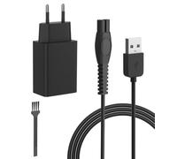 Chargeur 5V Compatible avec Philips Norelco Oneblade QP2724 QP2734 QP2720 QP2834 QP2824 MG5910 MG7910 QP1324 MG9510 MG9520 PQ888 PQ889 Chargeur de Rasoir Chargeur avec câble USB