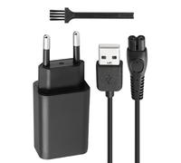 Chargeur 5V pour Rasoir Philips Norelco OneBlade QP2724, QP2734, QP2824, QP2834, QP4530, MG7910, MG9510, Adaptateur USB 1m, Câble Compatible pour Rasoirs Électriques