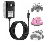 Chargeur 6 V 1 A pour jouets autoporteurs pour voitures pare-chocs et véhicules électriques Convient pour Flybar, Kidzone, licorne, SUV, Huffy, Dynacraft, Kid Trax 6 V