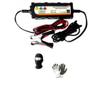 Chargeur 6 V/12 V pour moto et scooter et mainteneur de charge pour voiture compatible avec Yamaha XT 660 Z TENERE chargeur pour batteries au plomb et gel jusqu'à 120 Ah
