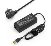 Chargeur 65W Compatible avec Lenovo ThinkPad X1 Carbon (Gen2/3/4)/X240/X250/X260/T440/T450/T460, IdeaPad 300, Yoga 2/11/11s/13, Adaptateur Alimentation 20V 3.25A, Interface Carrée