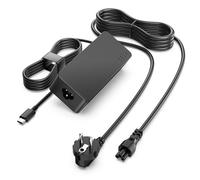Chargeur 65W USB C, Chargeur pour Lenovo ThinkPad x1 Carbon T14 T15 T480 T480S T490 T490S T580 T590, Yoga 720 910, Chromebook, Chargeur PC USB C Compatible avec Lenovo, HP, Dell, Acer, ASUS, Samsung