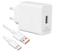 Chargeur 66 W Supercharge Compatible avec Honor Huawei câble USB-C 6 A 1 m - Chargeur Rapide 66 W pour Honor 200Lite90 70 Magic6 6Pro 6Lite 5Lite Magic Pad 9 Pad X9 X8 Mate 40 Pro
