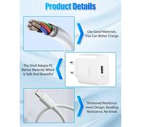 Chargeur 66w Pour H-Onor 200 Lite 400 90 Lite Magic6 Lite Magic7 Lite Avec Câble Usb C 6a 1m, Adaptateur Charge Supercharge Compatible Huawei Honor X6b X8a X8b Pad X9 Magic6 Pro[Z5342]