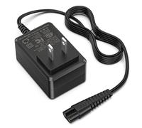 Chargeur 9 V 1 A pour brosse à récurer électrique Homitt, cordon d'alimentation pour brosse à récurer Homitt HM115C, HM115CW, HM115CD, HM115CG, HM204C, adaptateur secteur à 2 broches avec câble de
