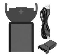 Chargeur à bouton - Chargeur USB universel avec indicateur LED | Chargeur compact pour piles bouton rechargeables, idéal pour tous les types de batteries à bouton, design pratique et f