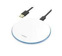 Chargeur à Induction Blanc Compatible pour Nokia 8 SIROCCO / LUMIA 930 / 920 / 950XL / 830 / 928 / 735 / 950 / 1520 / Recharge Sans Fil Rapide