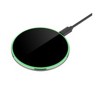 Chargeur à induction double bobine QI "XC-150" 10 Watts Noir