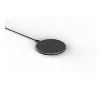 Chargeur à induction Qi 15W Base aluminium Gris