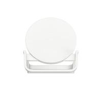 Belkin Chargeur à induction Boost Up Stand 10 W (chargeur pour iPhone 11/Pro/Pro Max, XS/XS Max, XR, X, SE, Samsung Galaxy S20, S20+, S20 Ultra, S10, S10+, S10e, adaptateur secteur non inclus, blanc)