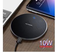 Chargeur à Induction - Universel - 10W - Compatible Qi - Noir - Charge Rapide